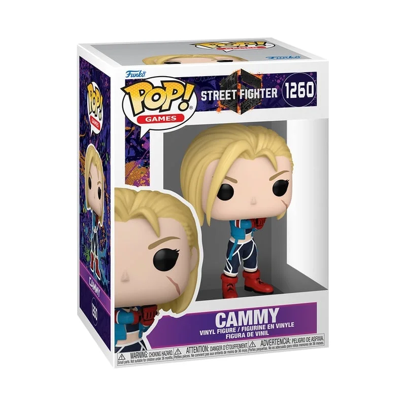 Street Fighter 6 POP! Games Vinyl Figure Cammy 9 cm